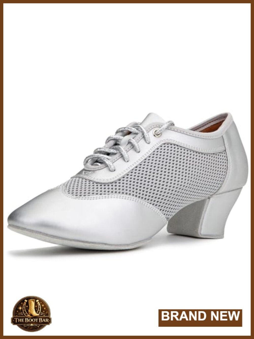 RoseMoli Women's 2" Practice Dance Shoes Lace-Up Microfiber Leather Suede Sole